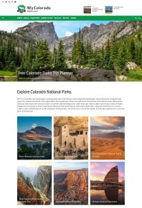 My Colorado Parks Website
