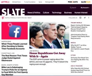 Slate Magazine's 2018 Redesign