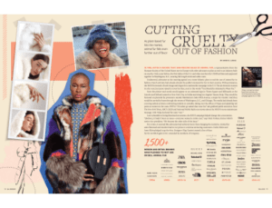 All Animals fall 2023: Cutting Cruelty Out of Fashion