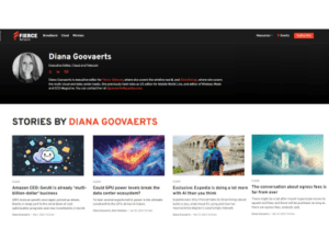 Range of Work by a Single Author: Diana Goovaerts